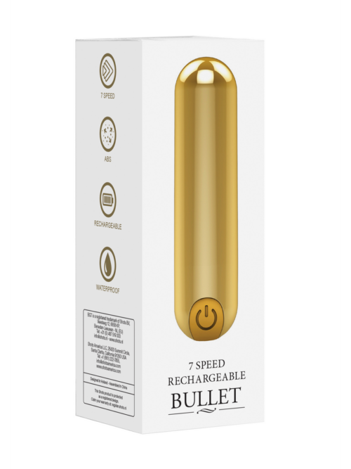 10 Speed Oplaadbare Bullet – Goud