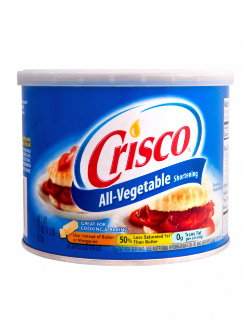 All-Vegetable Shortening – 16 oz / 453 gr