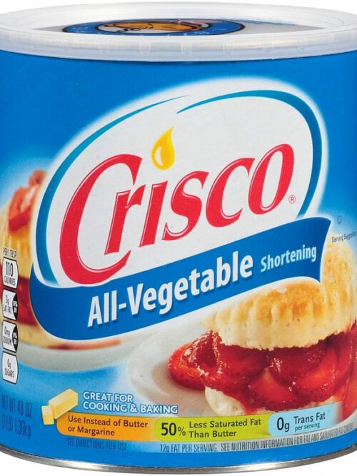 12 Pack All-Vegetable Shortening – 48 oz / 1360 gr