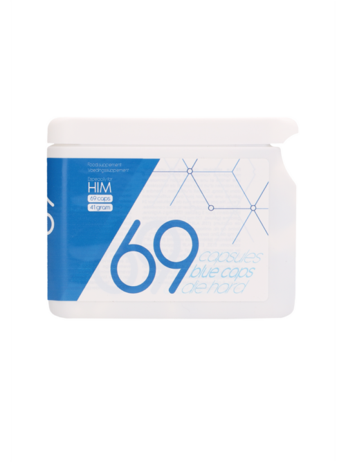 Blauwe Caps Die Hard – Stimulerende Capsules – 69 Stuks