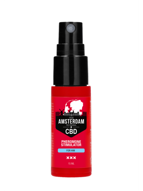 Original CBD Amsterdam Pheromone Stimulator voor Hem – 0,5 fl oz / 15 ml