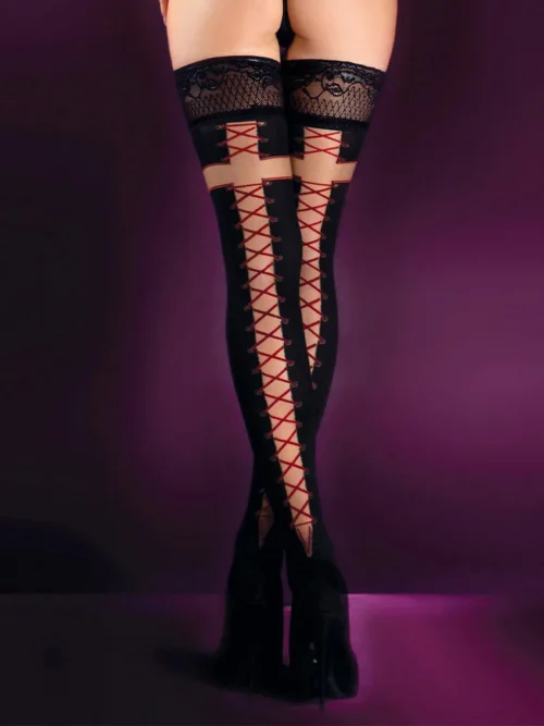 Ballerina – Fantasy Hold-Up – Kousen (20/50 denier) – Zwart