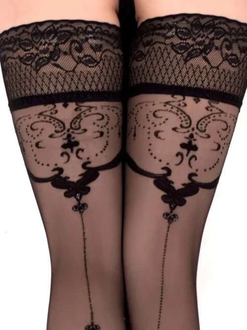 Ballerina – Fantasy Hold Ups – Kousen (20 denier) – Zwart