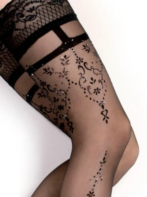 Ballerina – Fantasy Hold Ups – Kousen (20 denier) – Zwart