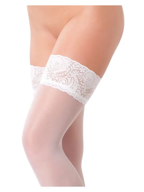 Amorable by Rimba – Hold-Up Kousen – One Size – Wit