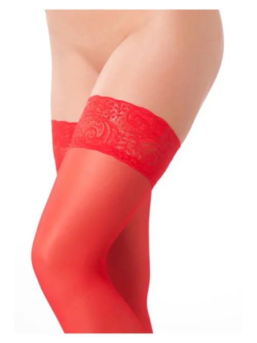 Amorable by Rimba – Hold-Up Kousen – One Size – Rood