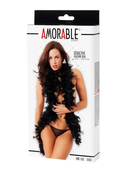 Amorable by Rimba – Boa (2 meter) – Zwart