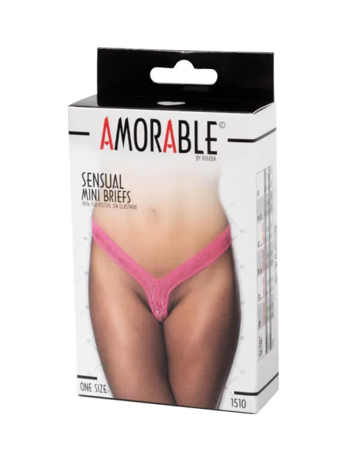Amorable by Rimba – Mini Slip – One Size – Roze