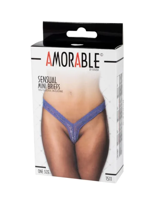 Amorable by Rimba – Mini Slip – One Size – Paars