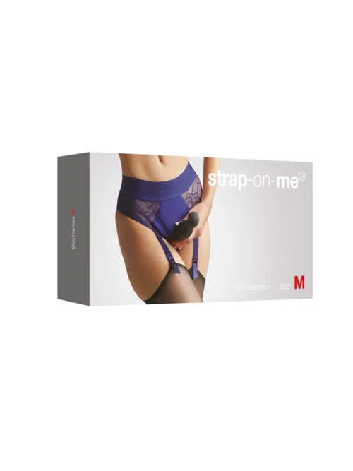 Strap-On-Me – Harness Diva – Strap-On Harnas – Blauw