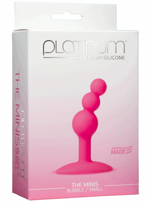 De Minis – Bubble Butt Plug – Klein
