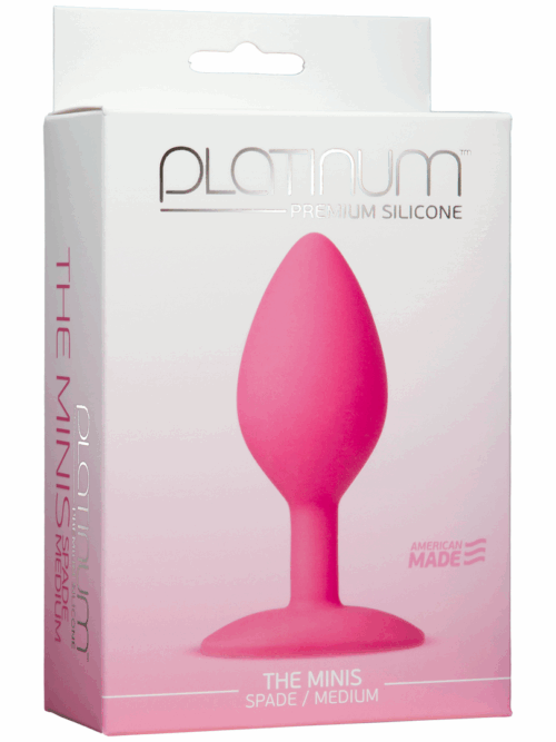 De Minis – Spade Butt Plug – Medium