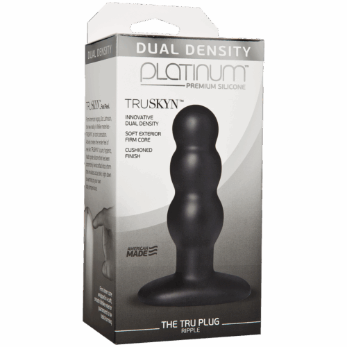 De Tru Plug – Geribbelde Butt Plug