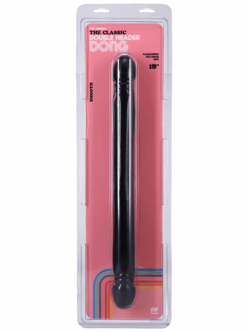 Gladige Dubbele Kop – Dildo met Dubbele Einden – 18 / 45 cm