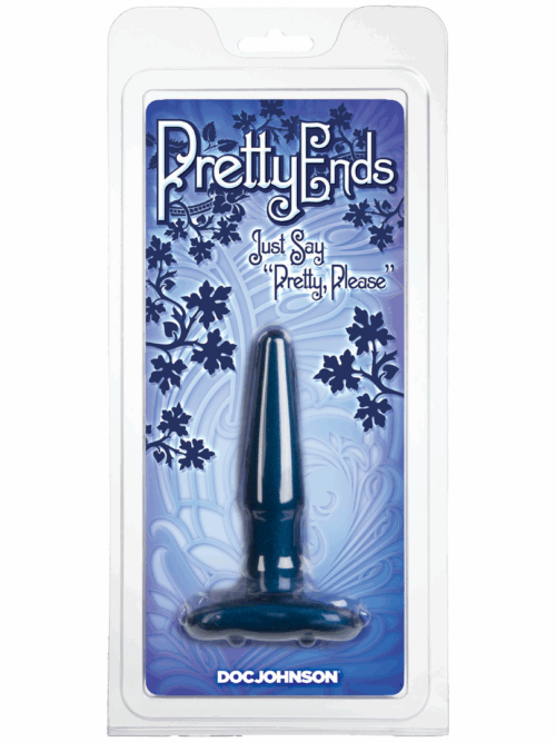 Iridescent Butt Plug – Klein – Middernacht Blauw