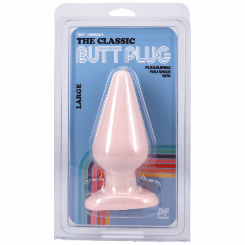 Classic Butt Plug – Large – Vlees