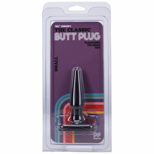 Classic Butt Plug – Klein – Zwart