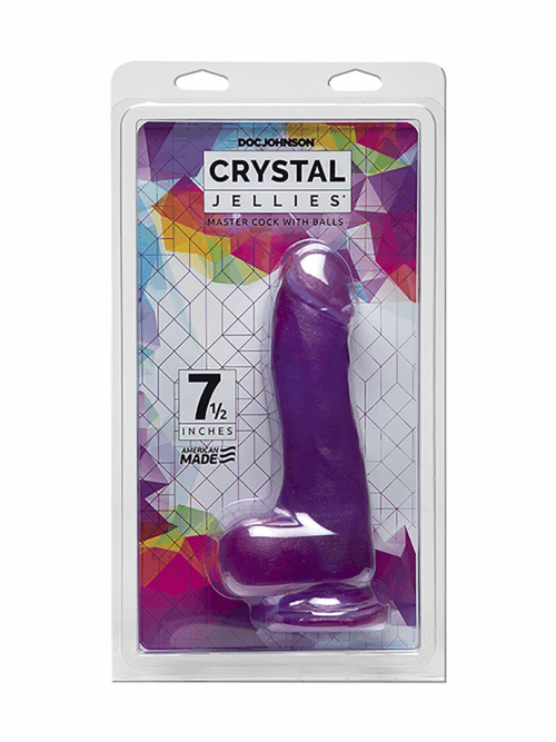 Master Cock – Dildo met Ballen – 7 / 18 cm