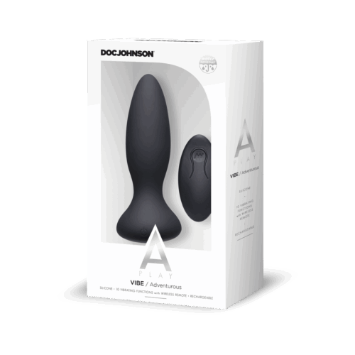 Vibe – Avontuurlijke Silicone Anale Plug met Afstandsbediening