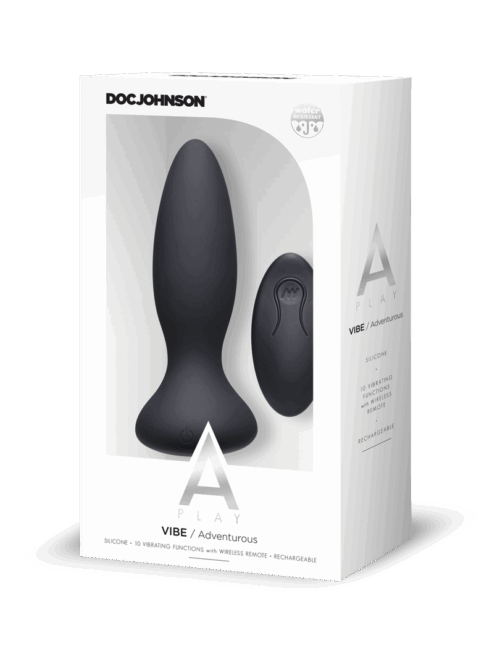 Vibe – Avontuurlijke Silicone Anale Plug met Afstandsbediening