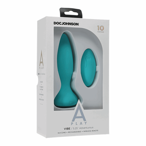 Vibe – Avontuurlijke Silicone Anale Plug met Afstandsbediening