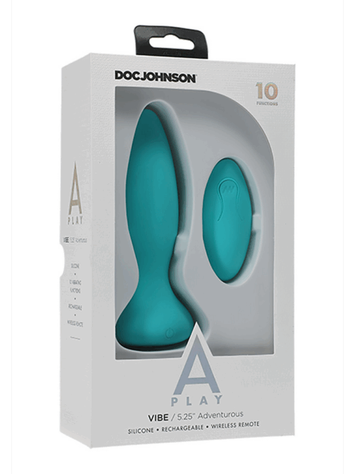 Vibe – Avontuurlijke Silicone Anale Plug met Afstandsbediening