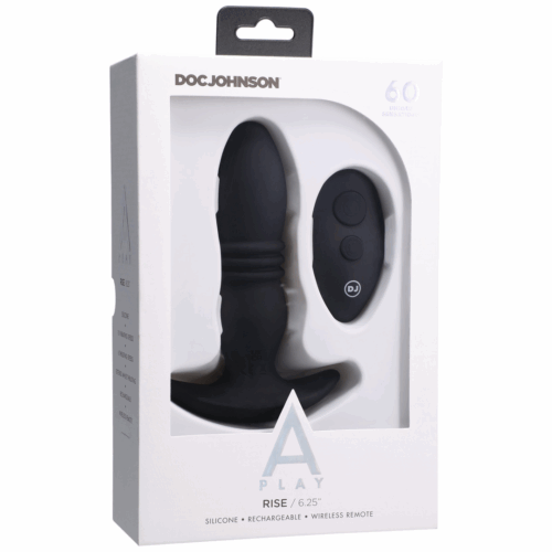 Rise – Siliconen Anale Plug met Afstandsbediening