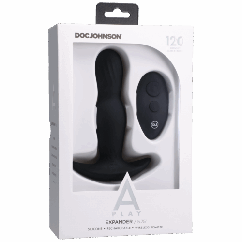 Expander – Siliconen Anale Plug met Afstandsbediening