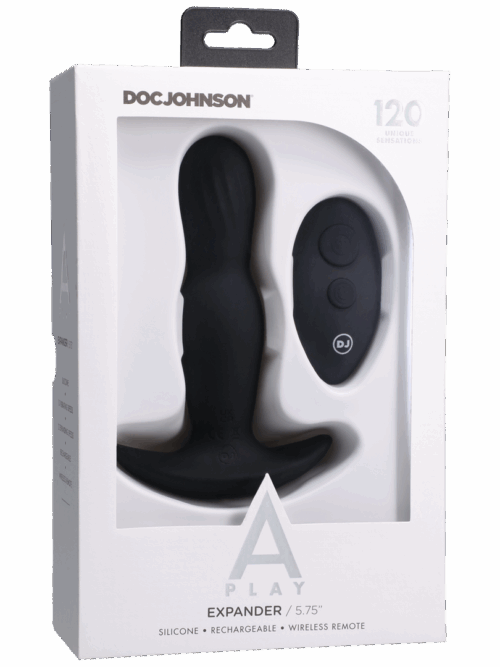 Expander – Siliconen Anale Plug met Afstandsbediening