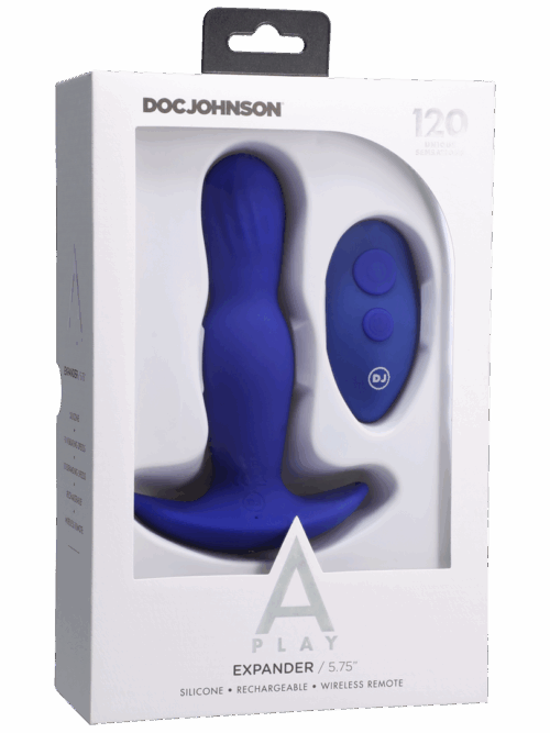 Expander – Silicone Anale Plug met Afstandsbediening
