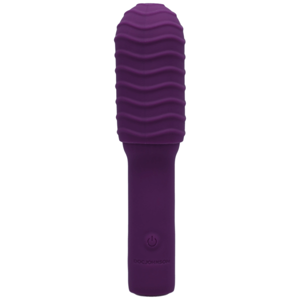 Elite - Mini Vibrator met verwisselbare opzetstuk - 4 / 10 cm - Afbeelding 5
