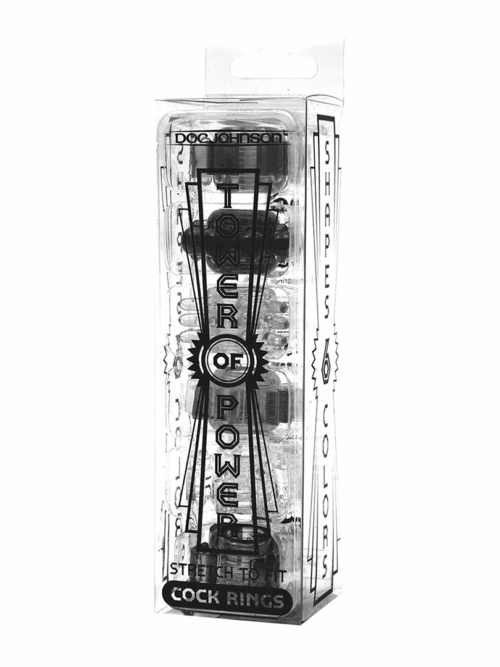 Tower Of Power – Cockring Set – 6 Stukken