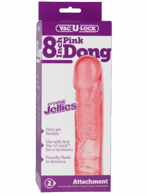 Crystal Jelly Dildo – 8 / 20 cm
