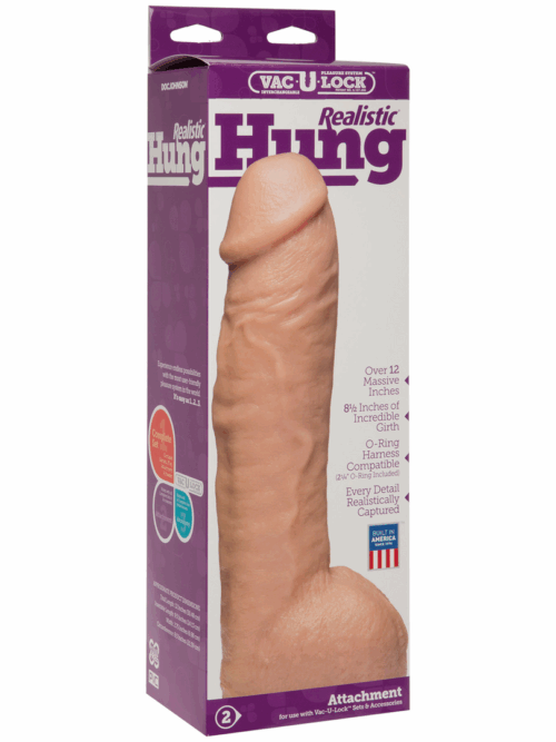 Realistic Hung – Realistic Dildo – 13 / 32 cm