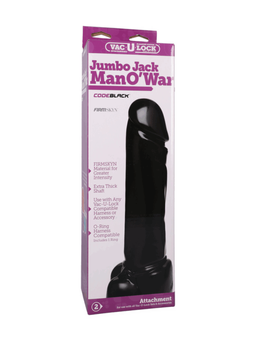 CodeBlack – Jumbo Jack Dildo – 10 / 25 cm