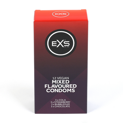 EXS Mixed Flavored – Condoms – 12 Stuks