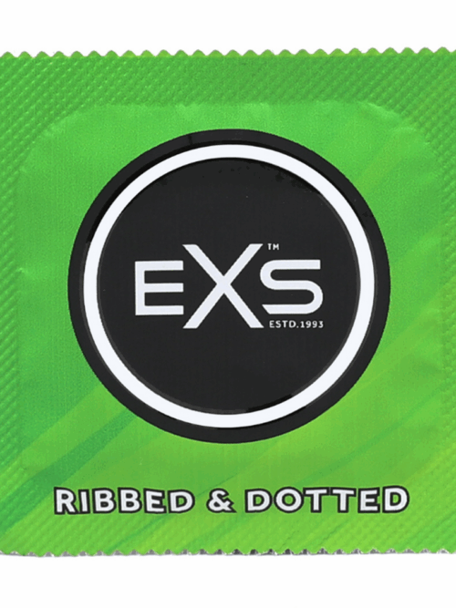 EXS 3 in 1 – Ribbed, Dotted en Flared – Condooms – 12 Stuks