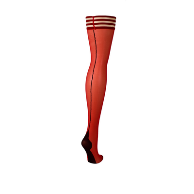 Monica – Thigh High – C – Rood