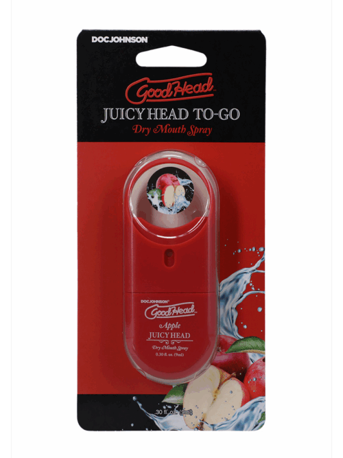 Juicy Head – Dry Mouth Spray To-Go – Apple – 0.3 fl oz / 9 ml