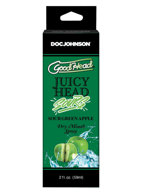 Juicy Head – Dry Mouth Spray – Sour Green Apple – 2 fl oz / 60 ml