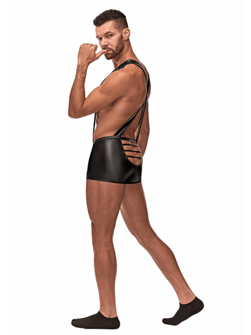 Achter Singlet – L/XL – Zwart