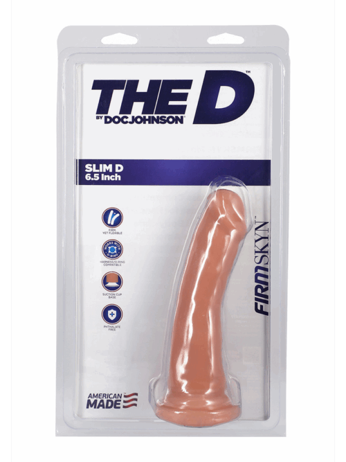 Slim D – Slim D Fsche FIRMSKYN Dildo – 7 / 17 cm