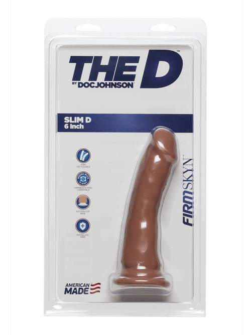 Slim D – Realistic FIRMSKYN Dildo – 7 / 17 cm