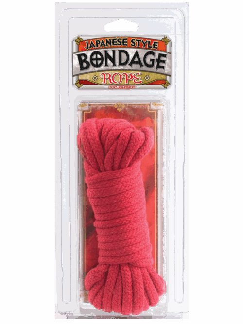 Japanse Katoenen Bondage Touw – Rood