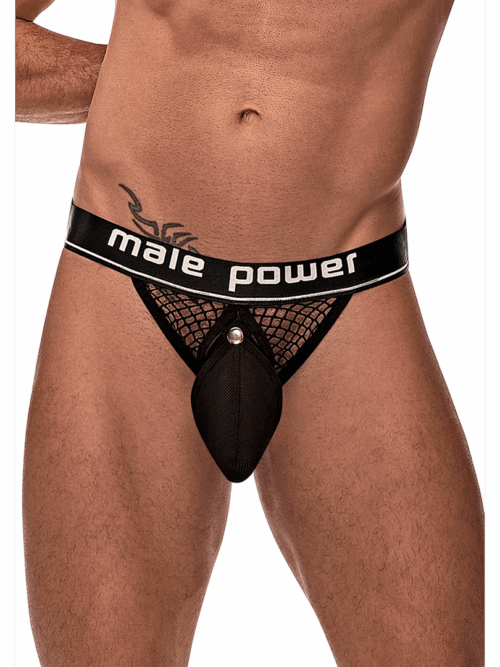 Cock Ring Jock – S/M – Zwart