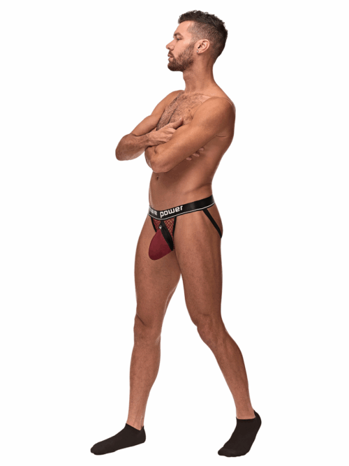Cock Ring Jock – L/XL – Bordeaux