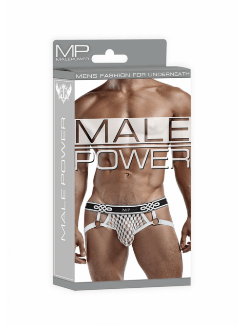 Jock Ring – S/M – Wit