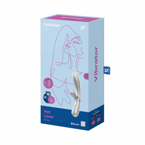 Hot Lover – Verwarmde rabbit Vibrator – Champagne