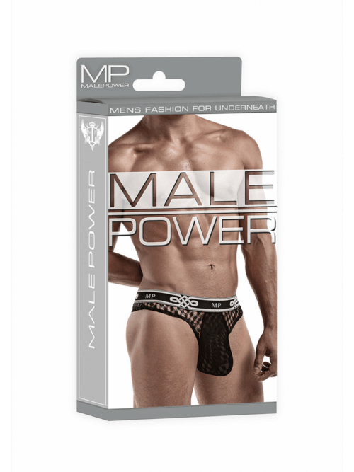 Lo Rise Thong – L/XL – Zwart