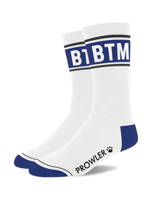 Btm Sokken – Wit/Blauw